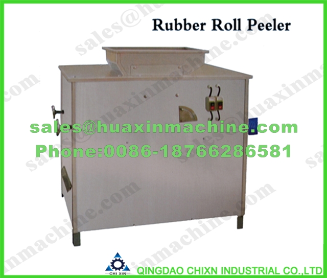 rubber roller peeling machine